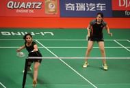 N. Sikki Reddy (left) and Ashwini Ponappa